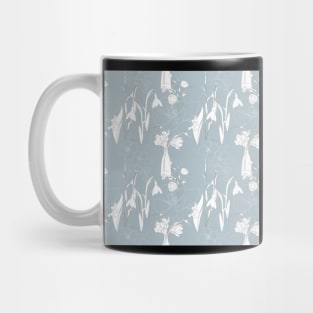 Line Art Spring Seamless Pattern Design Mug